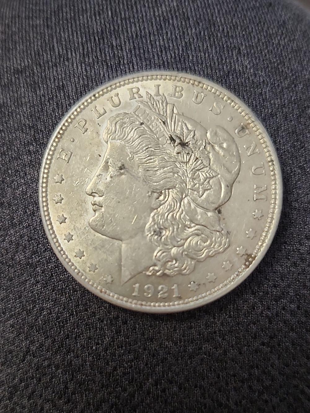 1921 Morgan Silver Dollar